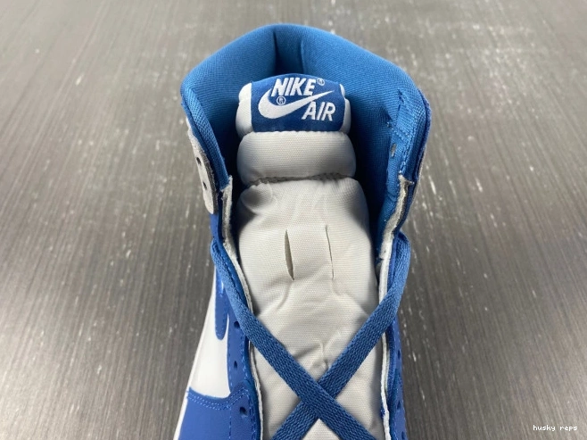Cheap Husky True 1 Blue Jordan Air High DZ5485-410 OG 0801